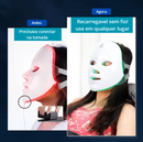 Máscara LED Facial 7 Cores – Rejuvenescimento e Tratamento de Acne Profissional em Casa
